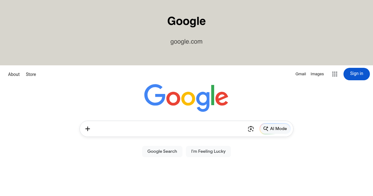 google.com with MyOG.social